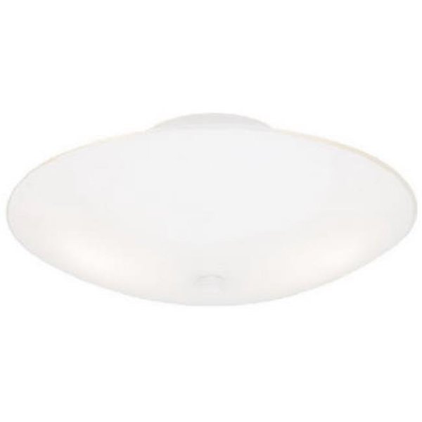 Westinghouse Westinghouse 66242 2 Light; Semi-Flush Mount Ceiling Fixture - White Finish 533018